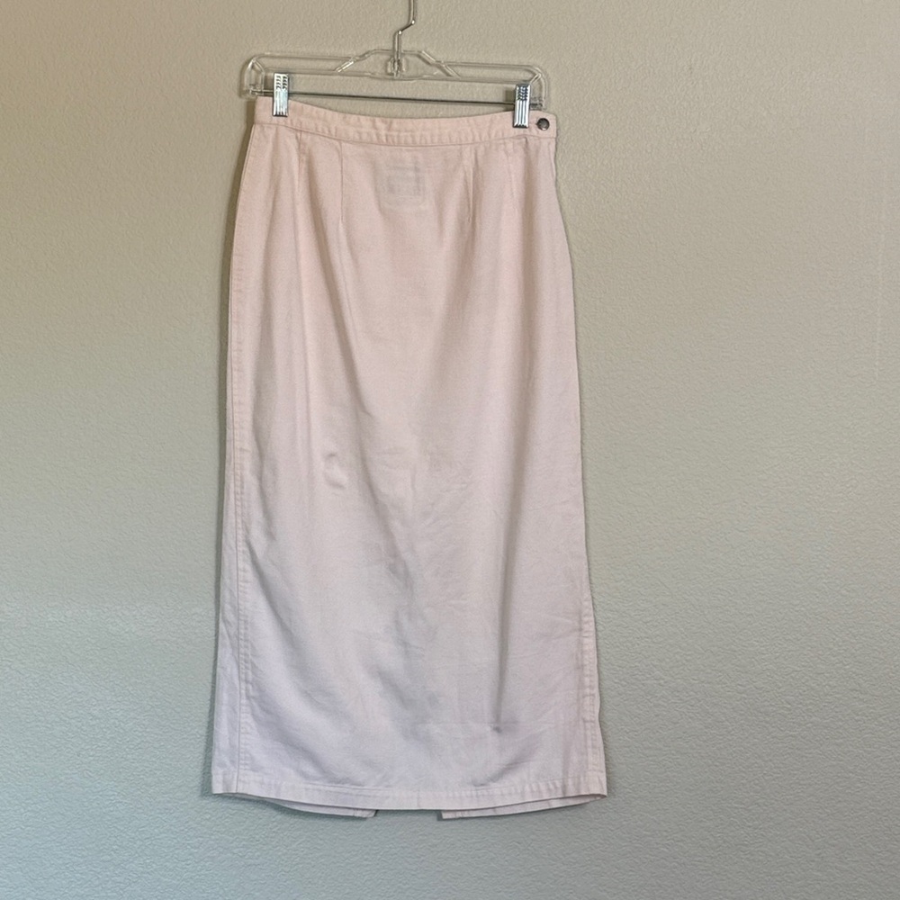 Vintage Carole Little St. Tropez maxi skirt women’s 10 pink EUC